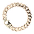 9ct Yellow Gold Curb Bracelet 9.5"