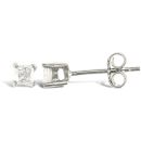 Mint Of London 925 Silver Sq. Cluster Cubic Zirconia Studs