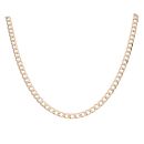9ct Yellow Gold Curb Chain 20"