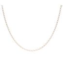 9ct Yellow Gold Long Link Curb Chain 20"