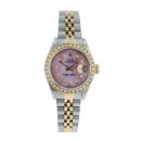 Rolex Custom Datejust Pre Owned Watch Ref 69173