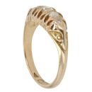 18ct Yellow Gold 0.50ct Brilliant Cut Diamond Five Stone Ring