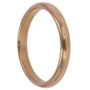 22ct Yellow Gold Plain Wedding Band 2mm