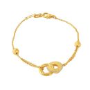 22ct Yellow Gold Classic loop Bracelet