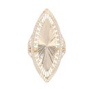 14ct Yellow Gold Marquise Fancy Ring