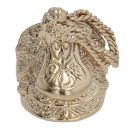 9ct Yellow Gold Patterned Saddle Ring