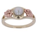 9ct Yellow and Rose Gold Pearl Tree Of Life Clogau Ring