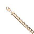 9ct Yellow Gold Curb Bracelet 8.5"