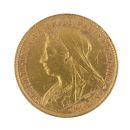 1897 Victoria Half Sovereign Coin