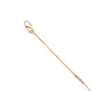 22ct Yellow and White Gold Tassel Fancy Bracelet 7"