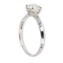 18ct White Gold 0.95ct Diamond Solitaire Ring