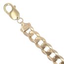 9ct Yellow Gold Curb Bracelet 8.5"