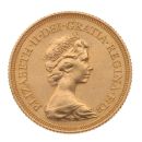 1976 Elizabeth II Decimal Portrait UK Full Sovereign Coin