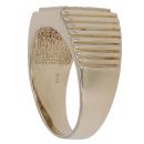 9ct Yellow Gold 0.50ct Brilliant Cut Diamond Signet Ring