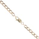 9ct Yellow Gold Curb Chain 22"