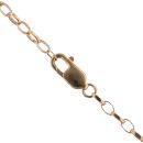 9ct Yellow Gold Star Of David Pendant And Chain 24"