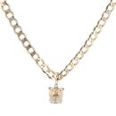 9ct Yellow Gold Dog Pendant and Chain 20"