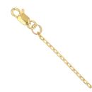 22ct Yellow Gold Slash Bead Bracelet 7"