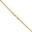 22ct Yellow Gold Foxtail Chain 20"