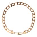 9ct Yellow Gold Curb Bracelet 9"
