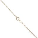 9ct Yellow Gold Smoky Quartz Pendant and Chain 18"