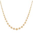 22ct Yellow Gold Fancy Bead Chain 18"