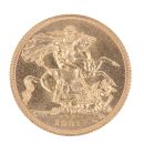1981 Elizabeth II Decimal Portrait UK Full Sovereign Coin
