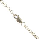 9ct Yellow Gold Small Links Belcher Chain 22"