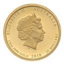 2018 100th Anniversary of The End Of WW1 Australia 1/4oz Coin