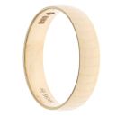 14ct Yellow Gold Textured Wedding Band 5mm