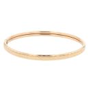 9ct Yellow Gold Patterned Bangle