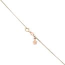 9ct Yellow and Rose Gold Heart Flower Clogau Pendant And Chain 20"