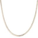 9ct Yellow Gold Curb Chain 20"