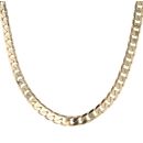 9ct Yellow Gold Curb Chain 20"