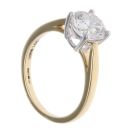 18ct Yellow Gold 2.00ct Brilliant Cut Lab Grown Diamond Solitaire Ring