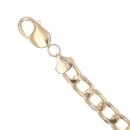 9ct Yellow Gold Curb Bracelet 9"