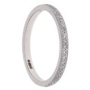 18ct White Gold 0.31ct Brilliant Cut Diamond Full Eternity Ring