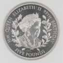 2021 Elizabeth II Queen Mother 95th Birthday Five Pound Coin