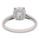 Platinum 1.20ct Diamond Solitaire Ring