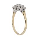 18ct Yellow Gold 0.60ct Brilliant Cut Diamond Five Stone Ring