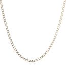9ct Yellow Gold Curb Chain 20"