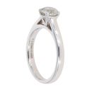 18ct White Gold 0.66ct Brilliant Cut Diamond Solitaire Ring