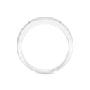 9ct White Gold 0.50ct Asscher Cut Baguette Lab Grown Diamond Eternity Ring
