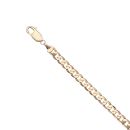 9ct Yellow Gold Curb Bracelet 7.5"