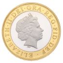 2003 DNA 50th Anniversary of The Double Helix Discovery Two Pound Coin