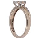 9ct Yellow Gold 0.20ct Brilliant Cut Diamond Cluster Ring