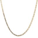 14ct Yellow Gold Byzantine Chain 20"