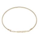 9ct Yellow Gold Celtic Hinged Bangle