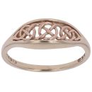 9ct Yellow and Rose Gold Annwyl Clogau Ring