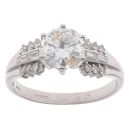 9ct White Gold 2.50ct Diamond Solitaire Ring